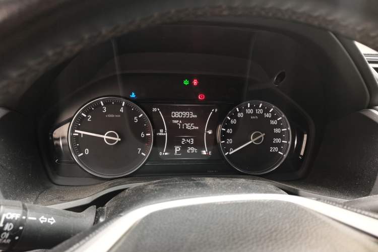 Used Honda Crider 2019 180 Turbo CVT Luxury Edition China VI Emission Standard Instrument Cluster