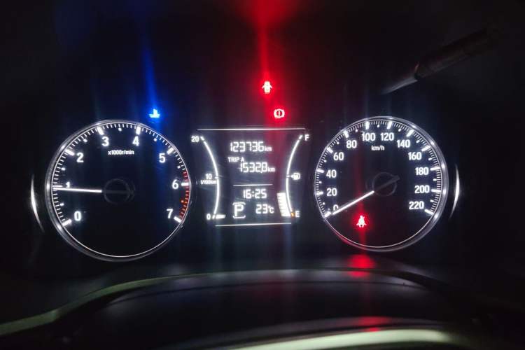 Used Honda Crider 2019 180 Turbo CVT Luxury Edition China VI Emission Standard Instrument Cluster