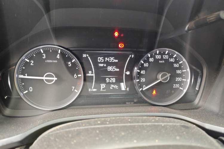 Used Honda Crider 2019 180 Turbo CVT Luxury Edition China VI Emission Standard Instrument Cluster