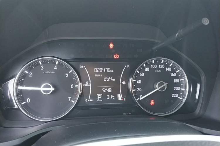 Used Honda Crider 2019 180 Turbo CVT Luxury Edition China VI Emission Standard Instrument Cluster