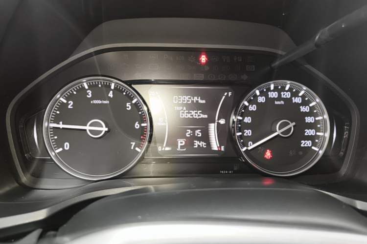 Used Honda Crider 2019 180 Turbo CVT Luxury Edition China VI Emission Standard Instrument Cluster
