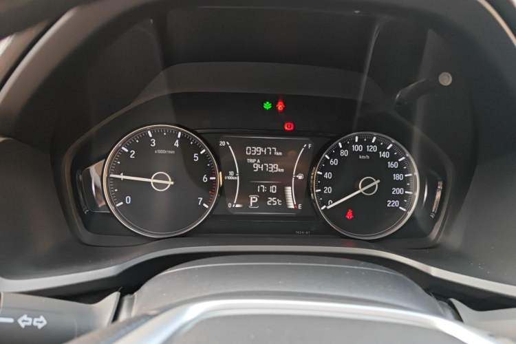 Used Honda Crider 2019 180 Turbo CVT Luxury Edition China VI Emission Standard Instrument Cluster