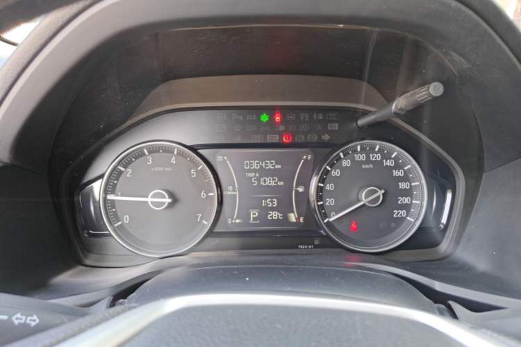 Used Honda Crider 2019 180 Turbo CVT Luxury Edition China VI Emission Standard Instrument Cluster
