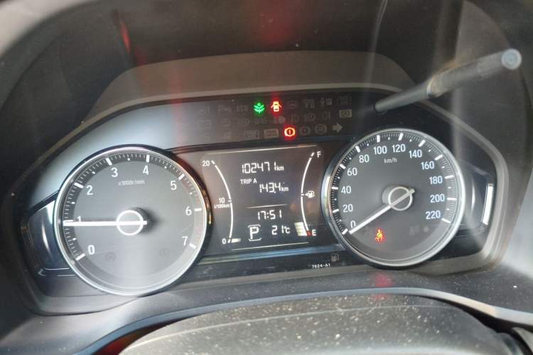 Used Honda Crider 2019 180 Turbo CVT Luxury Edition China VI Emission Standard Instrument Cluster