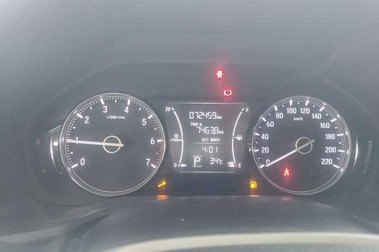 Used Honda Crider 2019 180 Turbo CVT Luxury Edition China VI Emission Standard Instrument Cluster