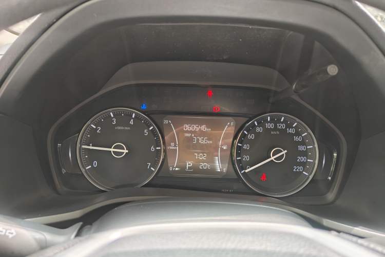 Used Honda Crider 2019 180 Turbo CVT Comfort Version China VI Instrument Cluster