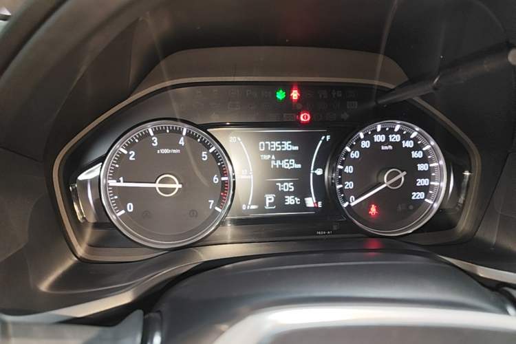 Used Honda Crider 2019 180 Turbo CVT Luxury Edition China VI Emission Standard Instrument Cluster