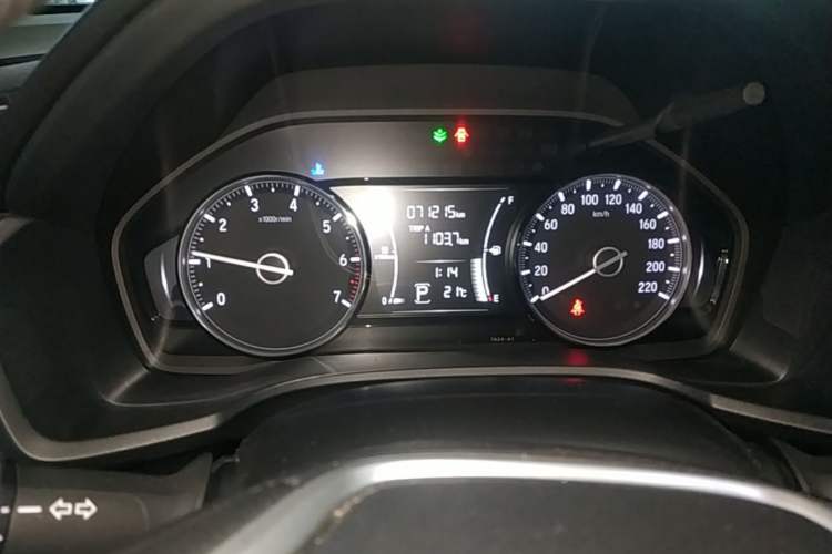 Used Honda Crider 2019 180 Turbo CVT Luxury Edition China VI Emission Standard Instrument Cluster