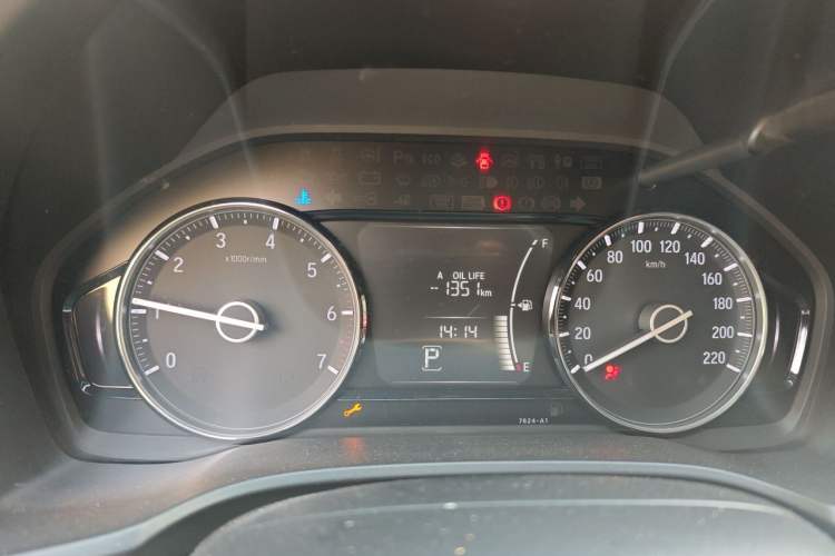 Used Honda Crider 2019 180 Turbo CVT Luxury Edition China VI Emission Standard Instrument Cluster