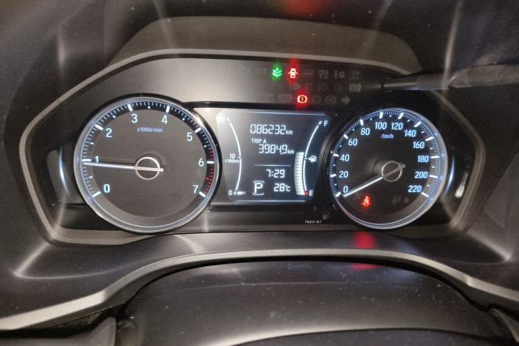 Used Honda Crider 2019 180 Turbo CVT Luxury Edition China VI Emission Standard Instrument Cluster