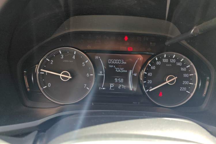 Used Honda Crider 2019 180 Turbo CVT Luxury Edition China VI Emission Standard Instrument Cluster