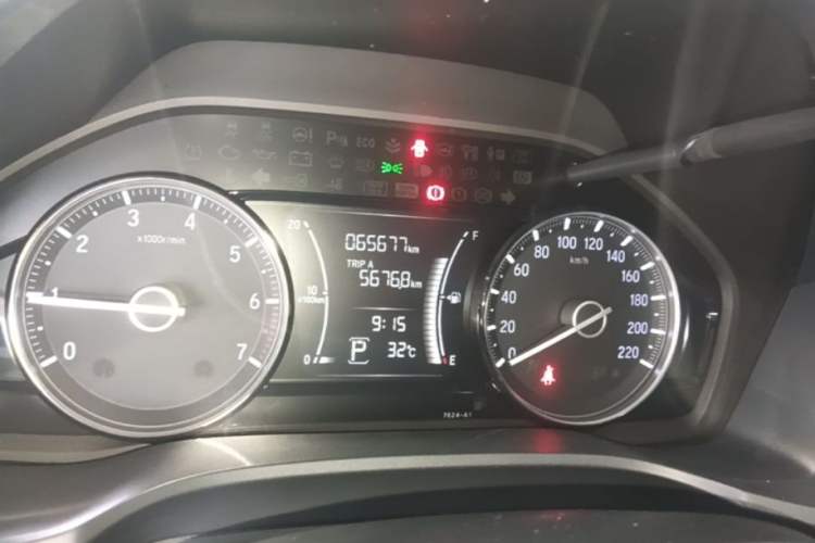Used Honda Crider 2019 180 Turbo CVT Luxury Edition China VI Emission Standard Instrument Cluster