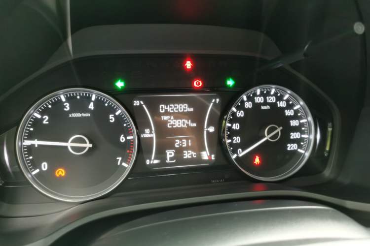 Used Honda Crider 2019 180 Turbo CVT Luxury Edition China VI Emission Standard Instrument Cluster