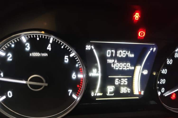 Used Honda Crider 2019 180 Turbo CVT Luxury Edition China V Odometer Close Up