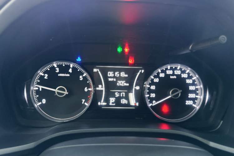 Used Honda Crider 2019 180 Turbo CVT Comfort Version China VI Odometer Close Up