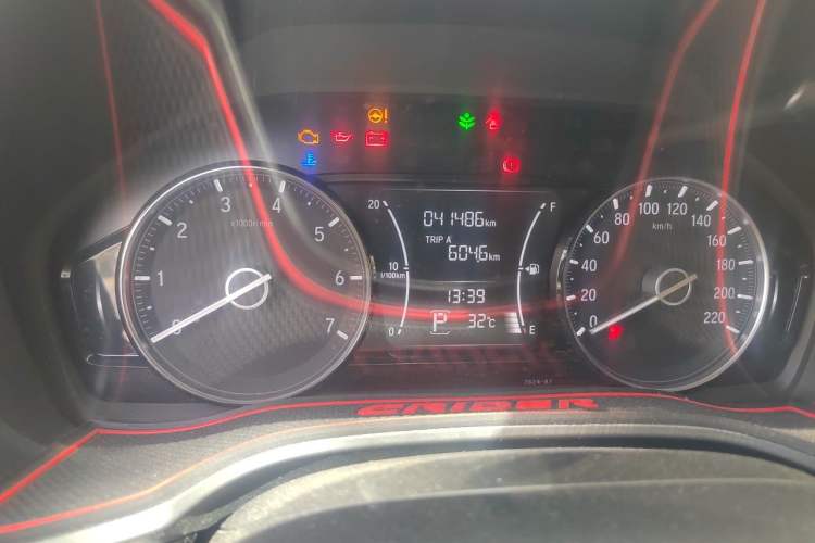 Used Honda Crider 2019 180 Turbo CVT Luxury Edition China V Odometer Close Up