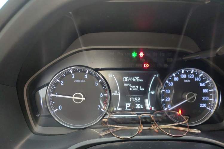 Used Honda Crider 2019 180 Turbo CVT Comfort Version China VI Odometer Close Up