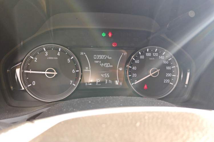 Used Honda Crider 2019 180 Turbo CVT Comfort Version China VI Odometer Close Up