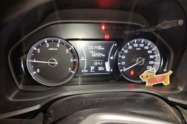 Used Honda Crider 2019 180 Turbo CVT Comfort Version China VI Odometer Close Up