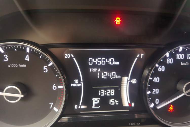 Used Honda Crider 2019 180Turbo Manual Comfort Edition China VI Odometer Close Up