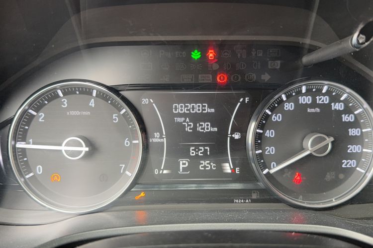 Used Honda Crider 2019 180 Turbo CVT Comfort Edition China V Odometer Close Up