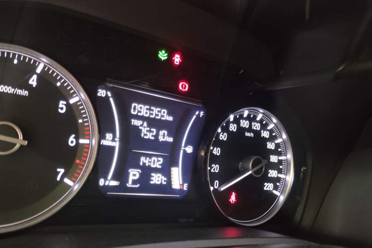 Used Honda Crider 2019 180 Turbo CVT Comfort Version China VI Odometer Close Up