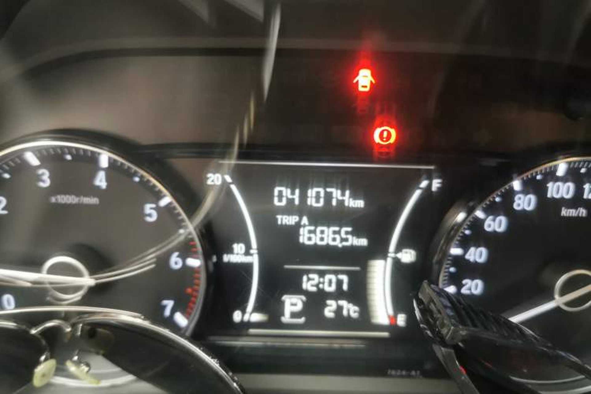 Used Honda Crider 2019 180 Turbo CVT Comfort Version China VI Odometer Close Up