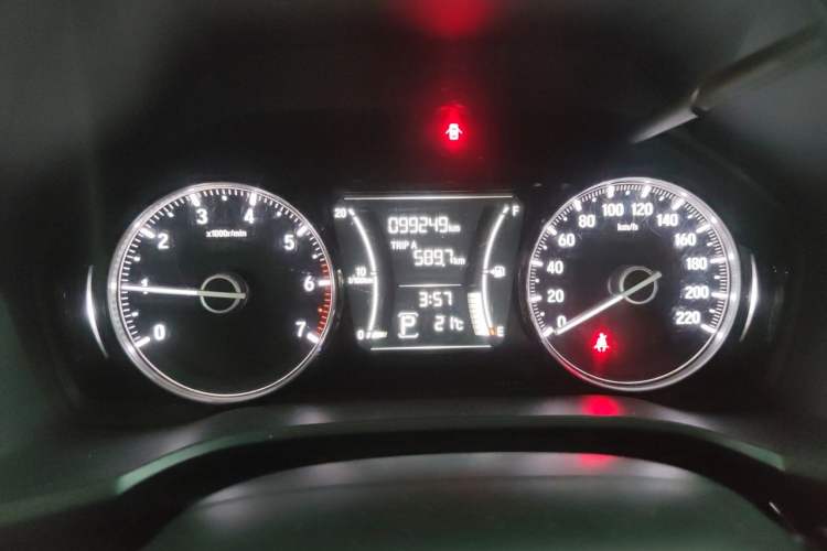 Used Honda Crider 2019 180 Turbo CVT Luxury Edition China VI Emission Standard Odometer Close Up