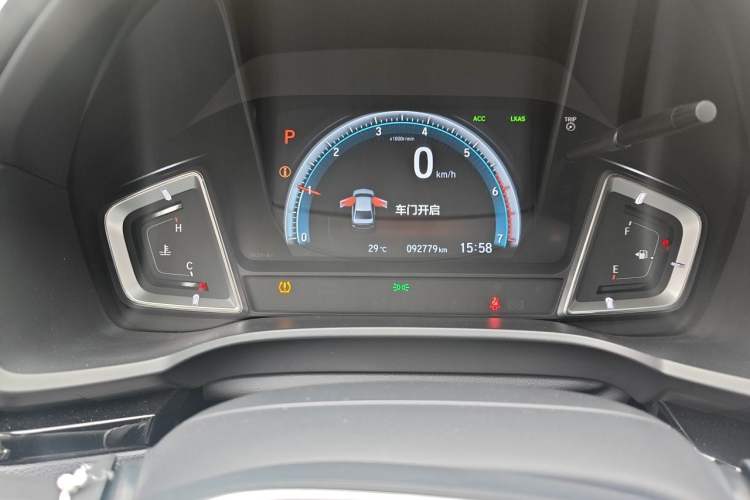 Used Honda Crider 2019 180 Turbo CVT Leading Edition China V Odometer Close Up