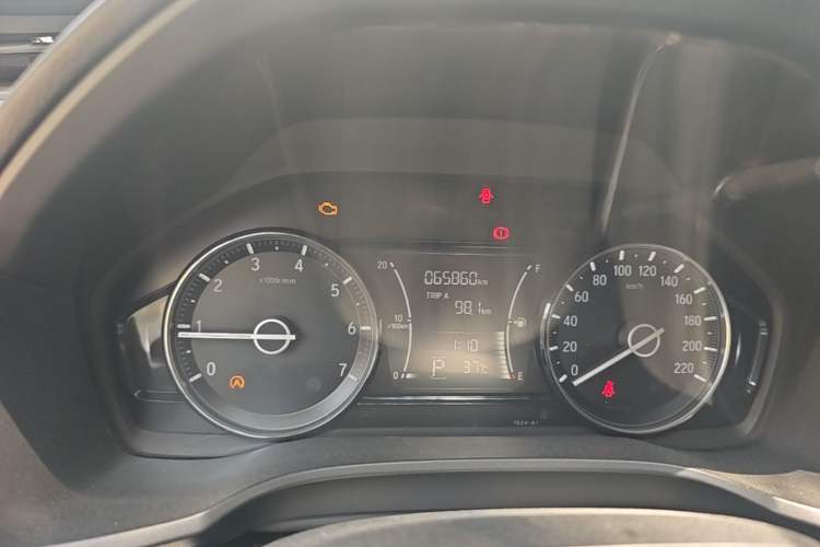 Used Honda Crider 2019 180 Turbo CVT Comfort Version China VI Odometer Close Up