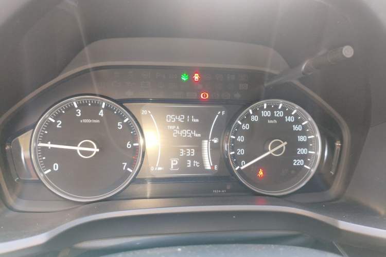 Used Honda Crider 2019 180 Turbo CVT Comfort Version China VI Odometer Close Up