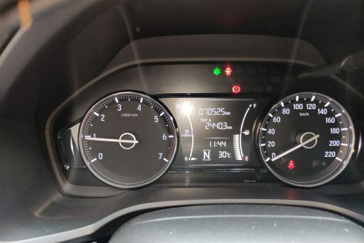 Used Honda Crider 2019 180 Turbo CVT Luxury Edition China V Odometer Close Up