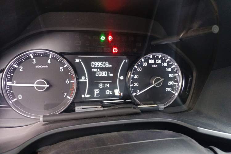 Used Honda Crider 2019 180 Turbo CVT Comfort Version China VI Odometer Close Up