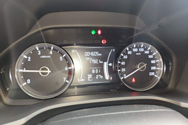 Used Honda Crider 2019 180 Turbo CVT Comfort Version China VI Odometer Close Up