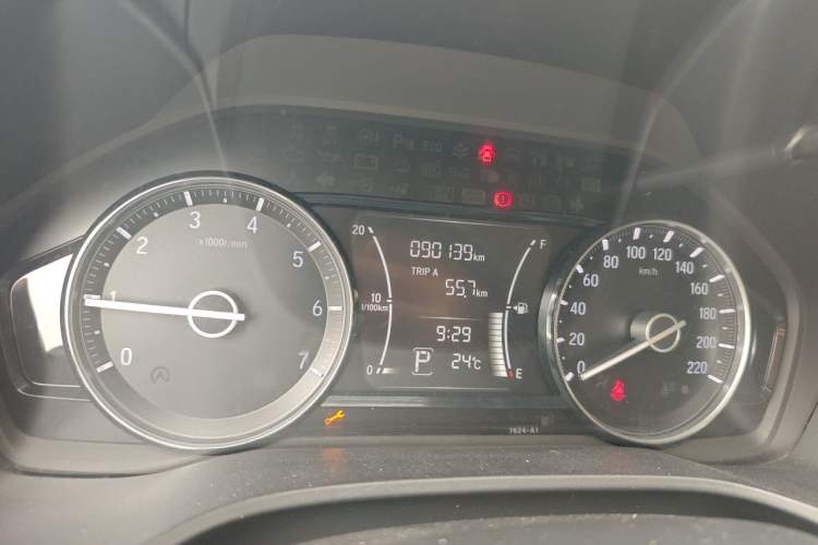 Used Honda Crider 2019 180 Turbo CVT Comfort Edition China V Odometer Close Up