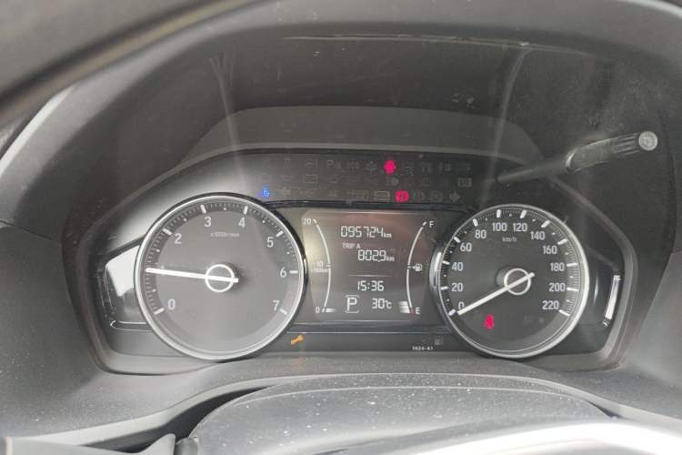 Used Honda Crider 2019 180 Turbo CVT Comfort Version China VI Odometer Close Up