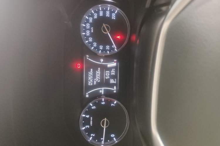 Used Honda Crider 2019 180 Turbo CVT Comfort Version China VI Odometer Close Up