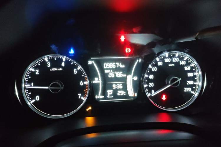 Used Honda Crider 2019 180 Turbo CVT Comfort Version China VI Odometer Close Up