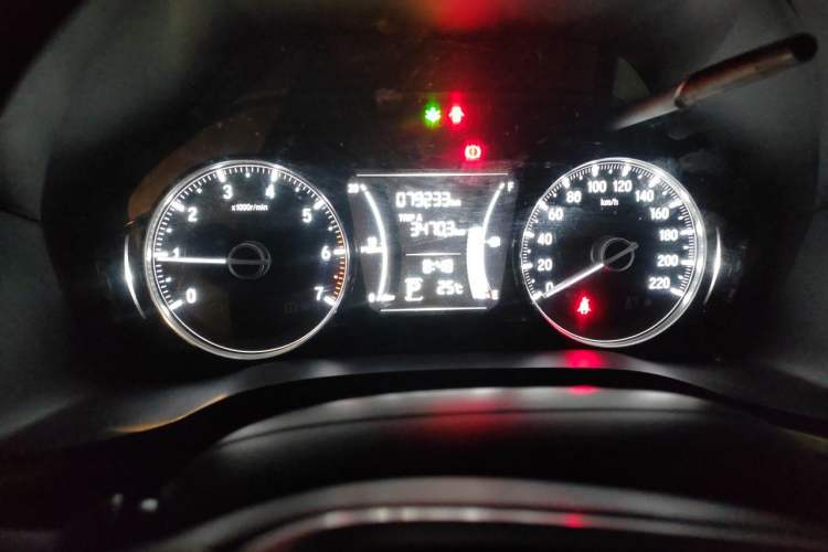 Used Honda Crider 2019 180 Turbo CVT Luxury Edition China VI Emission Standard Odometer Close Up