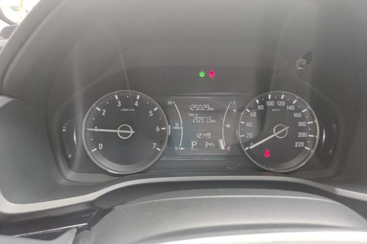 Used Honda Crider 2019 180 Turbo CVT Comfort Edition China V Odometer Close Up