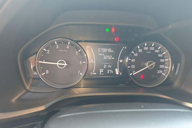 Used Honda Crider 2019 180 Turbo CVT Luxury Edition China V Odometer Close Up