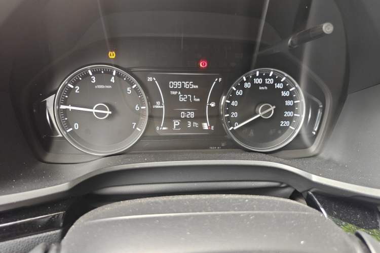 Used Honda Crider 2019 180 Turbo CVT Comfort Version China VI Odometer Close Up