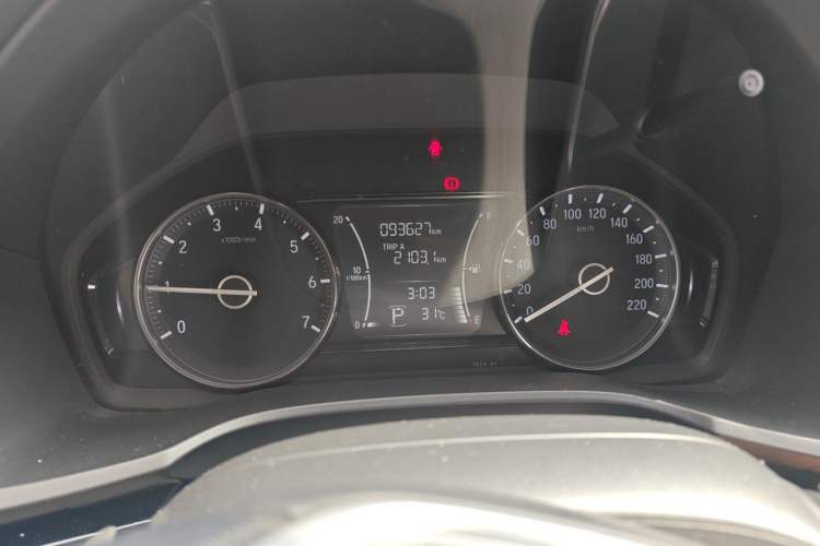 Used Honda Crider 2019 180 Turbo CVT Luxury Edition China V Odometer Close Up