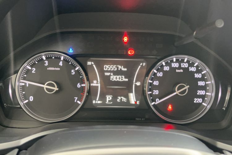 Used Honda Crider 2019 180 Turbo CVT Comfort Version China VI Odometer Close Up