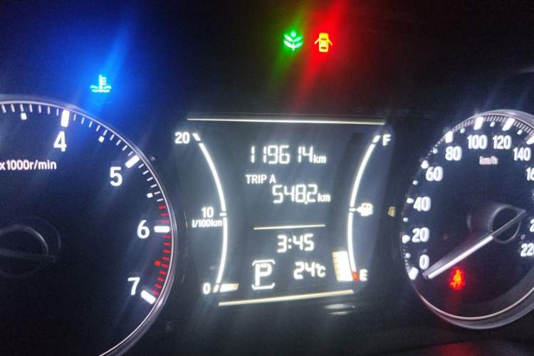 Used Honda Crider 2019 180 Turbo CVT Comfort Version China VI Odometer Close Up