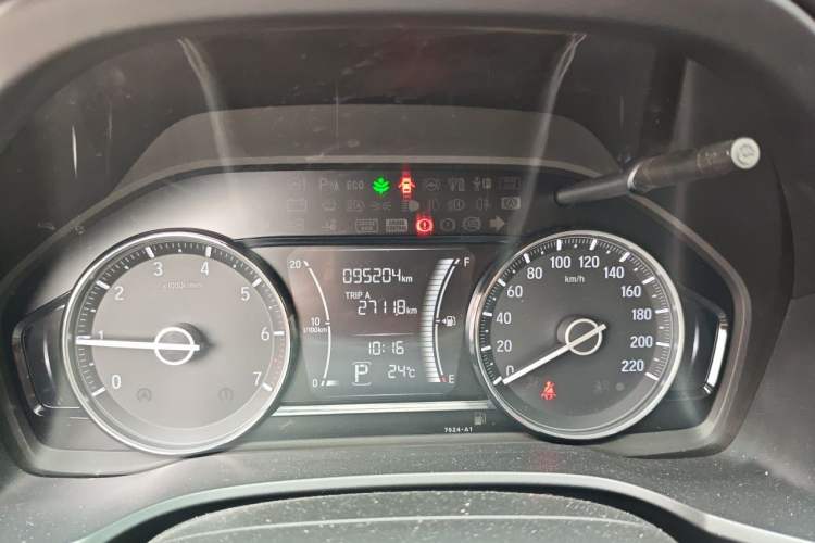 Used Honda Crider 2019 180 Turbo CVT Luxury Edition China V Odometer Close Up