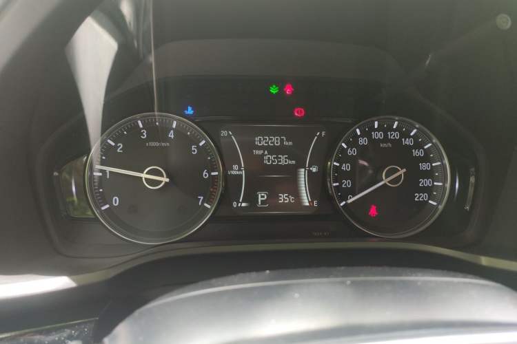 Used Honda Crider 2019 180 Turbo CVT Comfort Version China VI Odometer Close Up