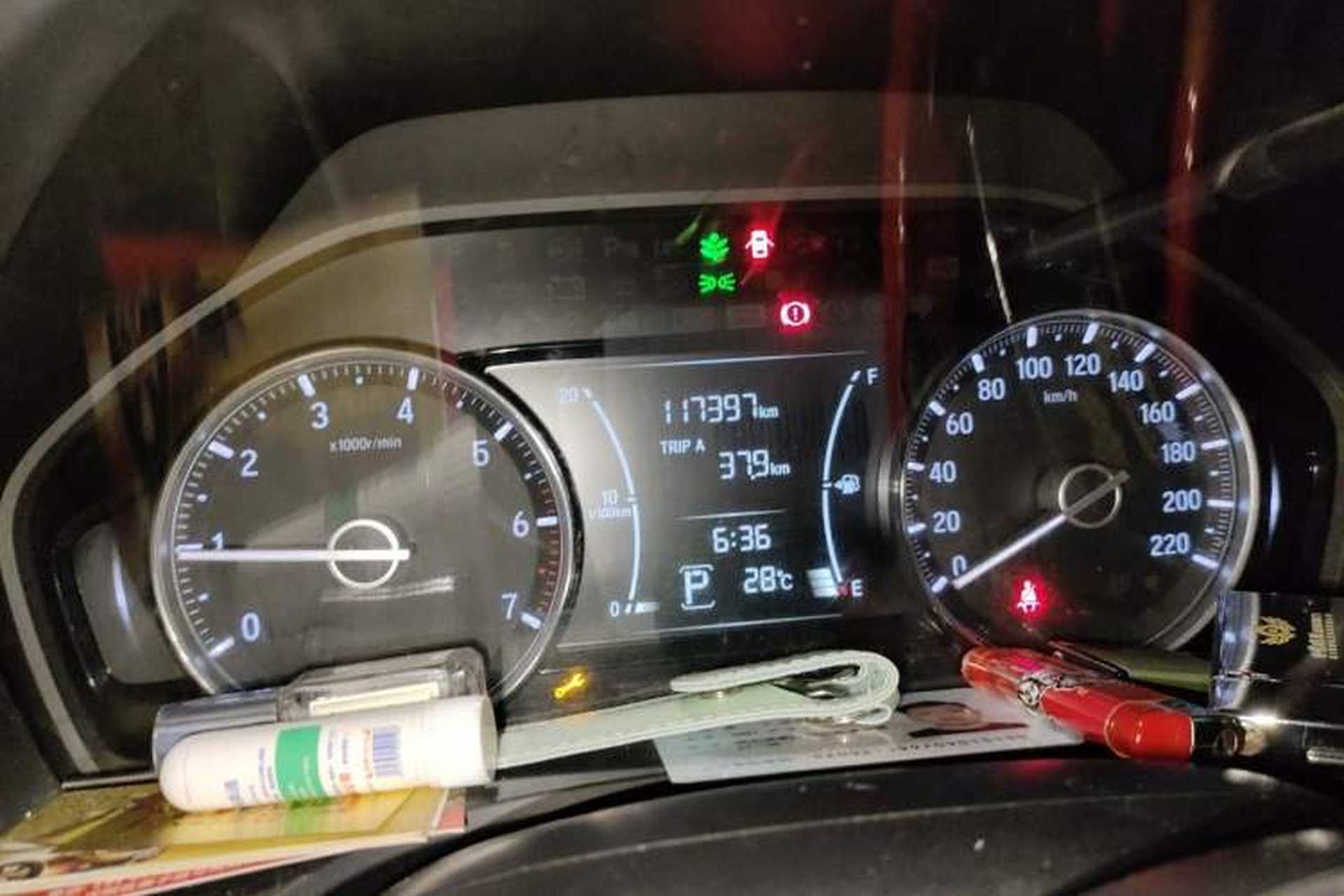 Used Honda Crider 2019 180 Turbo CVT Comfort Edition China V Odometer Close Up