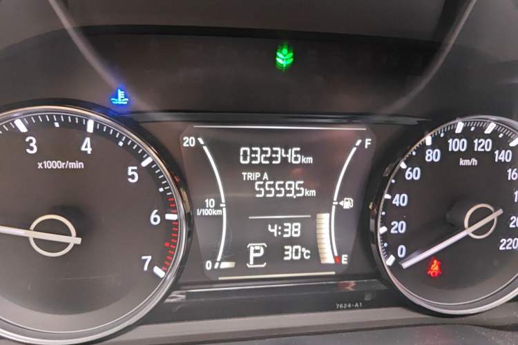 Used Honda Crider 2019 180 Turbo CVT Comfort Version China VI Odometer Close Up