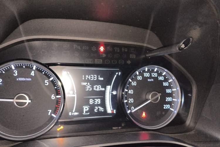 Used Honda Crider 2019 180 Turbo CVT Comfort Version China VI Odometer Close Up